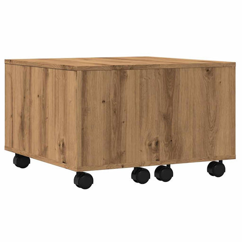 vidaXL Coffee Table Artisan Oak 60x60x38 cm Engineered Wood