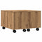 vidaXL Coffee Table Artisan Oak 60x60x38 cm Engineered Wood