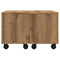 vidaXL Coffee Table Artisan Oak 60x60x38 cm Engineered Wood