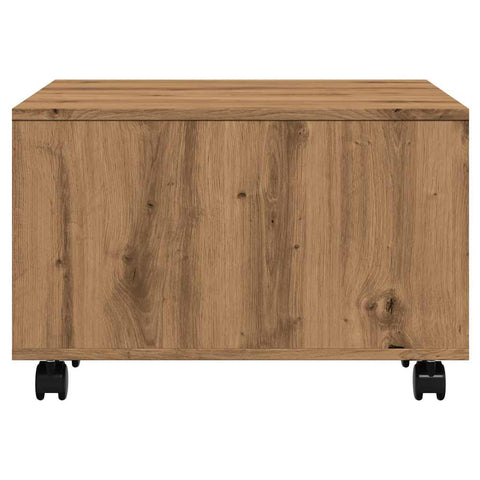 vidaXL Coffee Table Artisan Oak 60x60x38 cm Engineered Wood