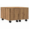 vidaXL Coffee Table Artisan Oak 60x60x38 cm Engineered Wood