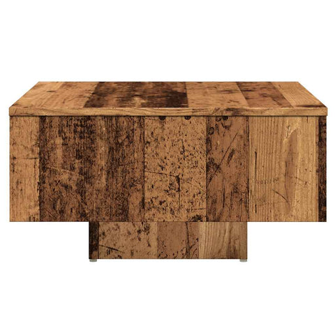 vidaXL Coffee Table Old Wood 60x60x31.5 cm Engineered Wood