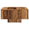 vidaXL Coffee Table Old Wood 60x60x31.5 cm Engineered Wood