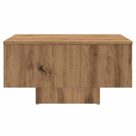vidaXL Coffee Table Artisan Oak 60x60x31.5 cm Engineered Wood