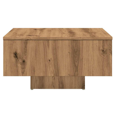 vidaXL Coffee Table Artisan Oak 60x60x31.5 cm Engineered Wood