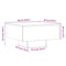 vidaXL Coffee Table Artisan Oak 60x60x31.5 cm Engineered Wood