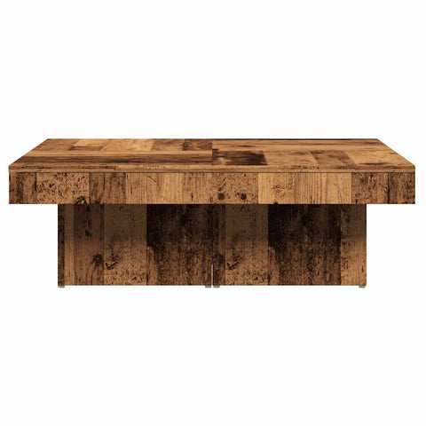 vidaXL Coffee Table Old Wood 90x90x28 cm Engineered Wood