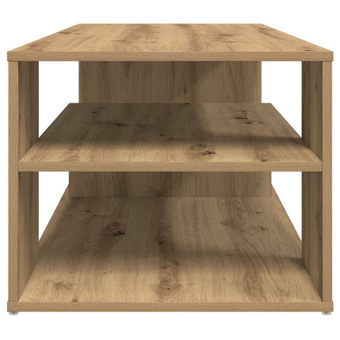 vidaXL Coffee Table Artisan Oak 100x50x40 cm Engineered Wood