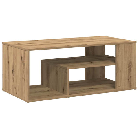 vidaXL Coffee Table Artisan Oak 100x50x40 cm Engineered Wood