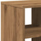 vidaXL Side Table Artisan Oak 50x30x50 cm Engineered Wood