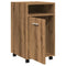vidaXL Cabinet with Wheels Artisan Oak 33x38x60 cm Engineered Wood