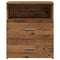 vidaXL Bedside Cabinet Old Wood 50x32x60cm Engineered Wood