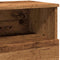 vidaXL Bedside Cabinet Old Wood 50x32x60cm Engineered Wood