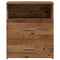 vidaXL Bedside Cabinets 2 pcs Old Wood 50x32x60cm Engineered Wood