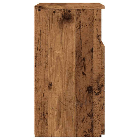 vidaXL Bedside Cabinets 2 pcs Old Wood 50x32x60cm Engineered Wood
