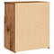 vidaXL Bedside Cabinets 2 pcs Old Wood 50x32x60cm Engineered Wood