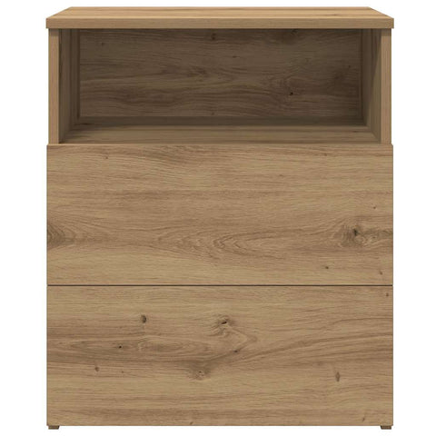 vidaXL Bedside Cabinet Artisan Oak 50x32x60cm Engineered Wood