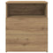 vidaXL Bedside Cabinet Artisan Oak 50x32x60cm Engineered Wood