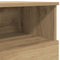 vidaXL Bedside Cabinet Artisan Oak 50x32x60cm Engineered Wood