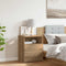 vidaXL Bedside Cabinet Artisan Oak 50x32x60cm Engineered Wood