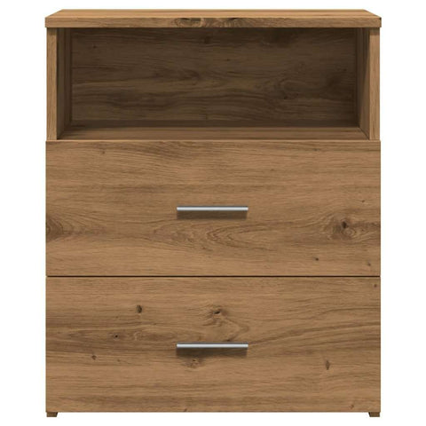 vidaXL Bedside Cabinets 2 pcs Artisan Oak 50x32x60cm Engineered Wood