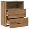 vidaXL Bedside Cabinets 2 pcs Artisan Oak 50x32x60cm Engineered Wood