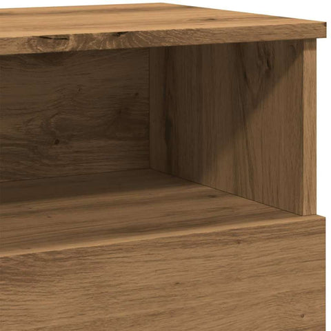 vidaXL Bedside Cabinets 2 pcs Artisan Oak 50x32x60cm Engineered Wood
