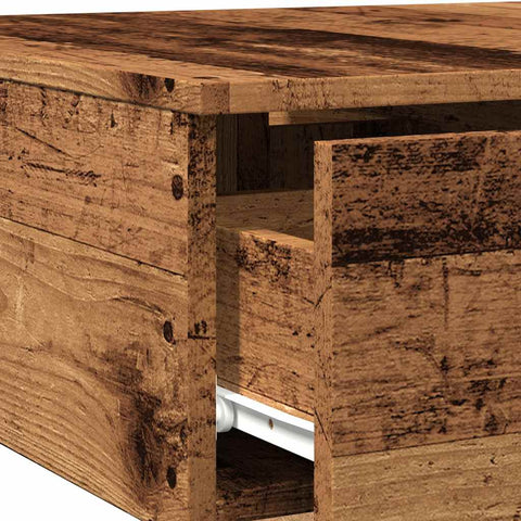 vidaXL Coffee Table Old Wood 90x60x31 cm Engineered Wood