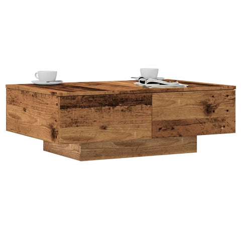 vidaXL Coffee Table Old Wood 90x60x31 cm Engineered Wood
