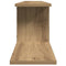 vidaXL Wall-Mounted TV Shelf Artisan Oak 125x18x23 cm Engineered Wood