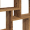 vidaXL Wall Cube Shelf Old Wood 90x15x119.5 cm Engineered Wood