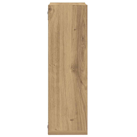 vidaXL Wall Cube Shelves 2 pcs Artisan Oak 50x15x50 cm Engineered Wood