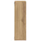 vidaXL Wall Cube Shelves 2 pcs Artisan Oak 50x15x50 cm Engineered Wood
