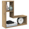 vidaXL Wall Cube Shelves 2 pcs Artisan Oak 50x15x50 cm Engineered Wood