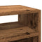 vidaXL Console Table Old Wood 78x30x80 cm Engineered Wood