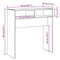 vidaXL Console Table Old Wood 78x30x80 cm Engineered Wood