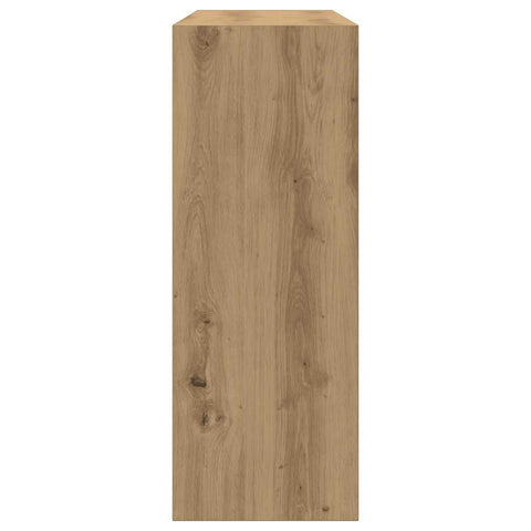 vidaXL Console Table Artisan Oak 105x30x80 cm Engineered Wood