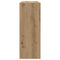 vidaXL Console Table Artisan Oak 105x30x80 cm Engineered Wood