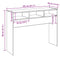 vidaXL Console Table Artisan Oak 105x30x80 cm Engineered Wood