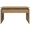 vidaXL Coffee Table Artisan Oak 68x50x38 cm Engineered Wood