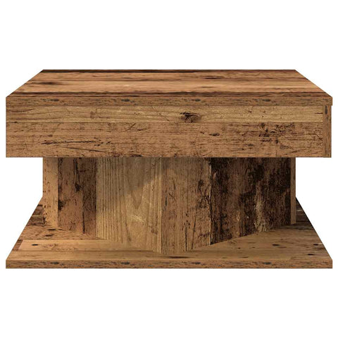 vidaXL Coffee Table Old Wood 55x55x30 cm Engineered Wood