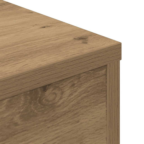 vidaXL Coffee Table Artisan Oak 55x55x30 cm Engineered Wood
