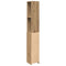 vidaXL Bathroom Cabinet Artisan Oak 25x25x170 cm Engineered Wood