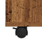 vidaXL Rolling Cabinet Old Wood 60x53x72 cm Engineered Wood