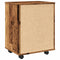 vidaXL Rolling Cabinet Old Wood 46x36x59 cm Engineered Wood