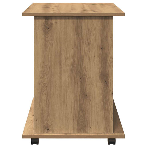 vidaXL Rolling Cabinet Artisan Oak 60x45x60 cm Engineered Wood