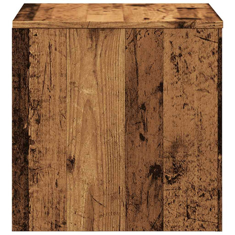 vidaXL Side Tables 3 pcs Old Wood Engineered Wood