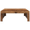 vidaXL Coffee Table Old Wood 100x100x35 cm Engineered Wood