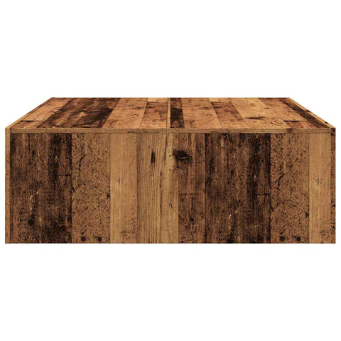 vidaXL Coffee Table Old Wood 100x100x35 cm Engineered Wood