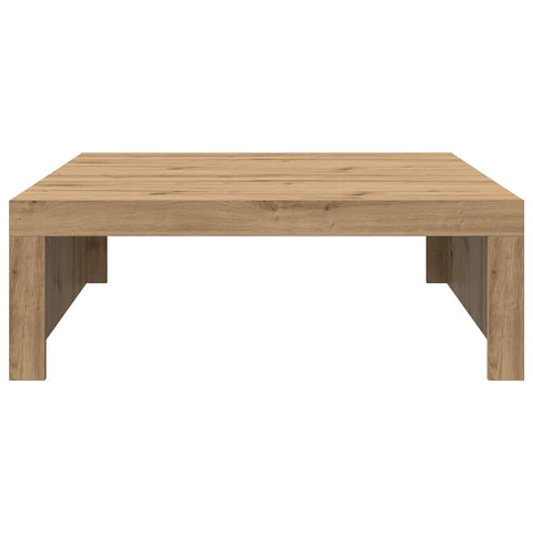 vidaXL Coffee Table Artisan Oak 100x100x35 cm Engineered Wood